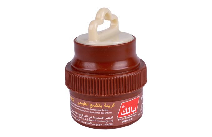 Palc chaussures crème de cires kit marron