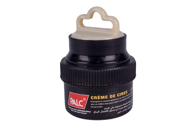 Palc chaussures crème de cires kit noir